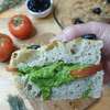 foccaccia thym et origan pesto