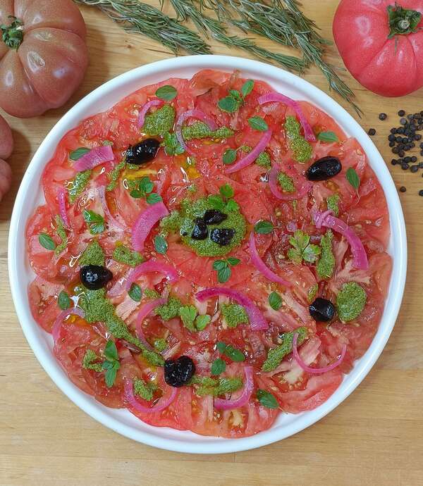 Je cuisine la tomate