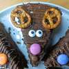 BROWNIE CHOCOLAT CERF DE NOEL