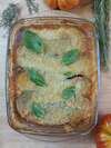 moussaka au chèvre veggie