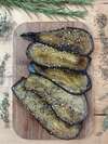 aubergine grillée au zaatar