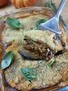 moussaka au chèvre veggie