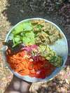 poke bowl veggie tofu frit