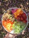 poke bowl veggie tofu croustillant