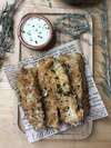 courgette panée au zaatar