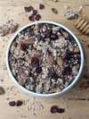 granola sans gluten au sarrasin et miel cranberries