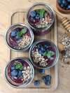 mousse crémeuse fruits rouges et tofu soyeux