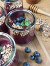 mousse crémeuse fruits rouges et tofu soyeux