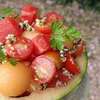 salade melon pastèque quinoa tomate