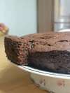 gâteau chocolat compote de pomme