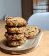 cookies avoine banane chocolat