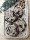 cookies banane cranberries lin