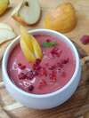 compote pomme banane framboise