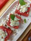 pastèque feta mini bouchée