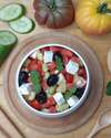 salade grecque feta concombre pastèque
