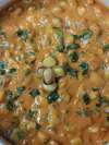 chana massala aux pois carrés