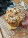 muffin pomme et streusel sans gluten