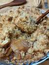 crumble pomme cannelle sans gluten sans lactose