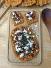 gaufre patate douce feta grenade