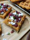 gaufre patate douce feta grenade