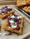 gaufre patate douce feta grenade