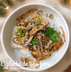 effiloché tofu fumé sauce teriyaki