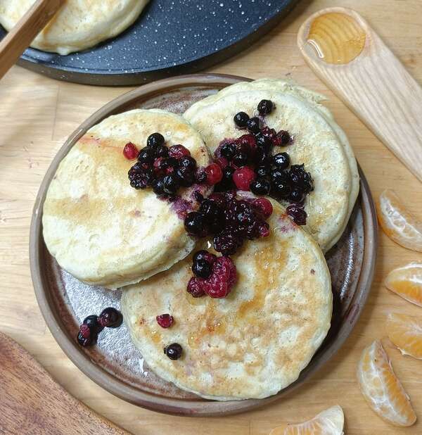 Je pâtisse des Pancakes moelleux