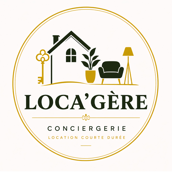 Logo Loca'Gère La conciergerie B&B