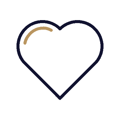 Loop wired outline 20 love heart