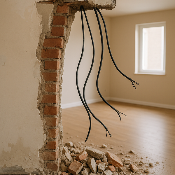  Faut-il appeler un électricien avant ou après avoir abattu un mur ?