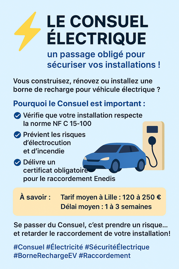 Consuel électrique : tout ce qu’il faut savoir pour votre installation