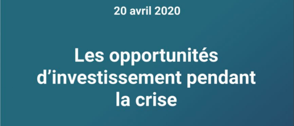 Eldorado propose un rapport sur les opportunités d'investissements pendant la crise