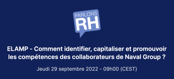 Webinar eLamp : Comment identifier, capitaliser et promouvoir les compétences des collaborateurs ?