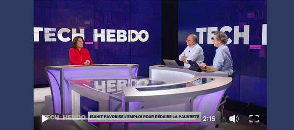 Interview d'Isabelle Mashola dans Tech & Co