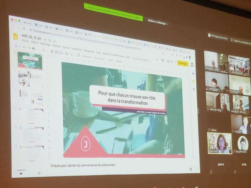 Présentation de Jobmaker par Julie Coudry (Zoom)