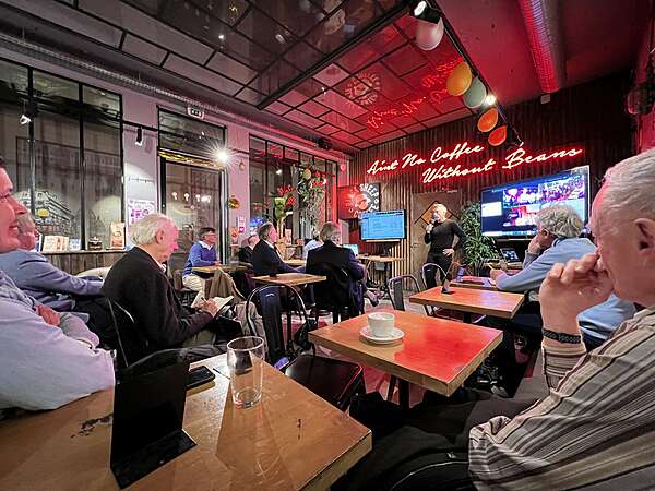 Réunion trimestrielle de MySeedCap au BlackSheepCoffee