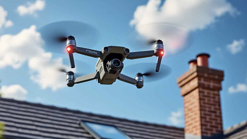 L’inspection de toiture par drone : rapidité et précision