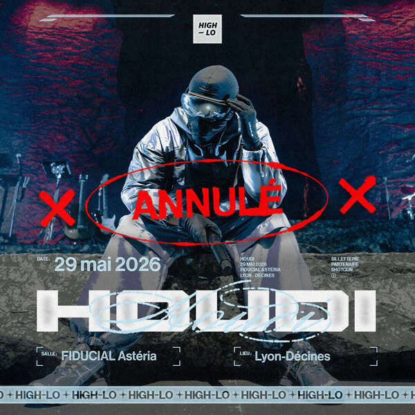 Concert Houdi FIDUCIAL Asteria mai 2026