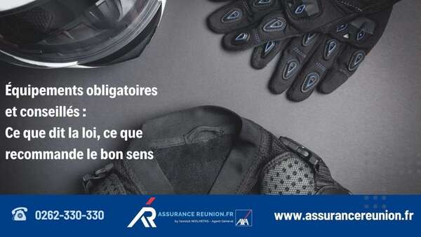 Équipements obligatoires et conseillés en 2 roues: ce que dit la loi, ce que recommande le bon sens