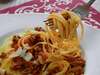 spaghetti facon bolognaise