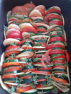 aubergine, courgette, tomate gratin