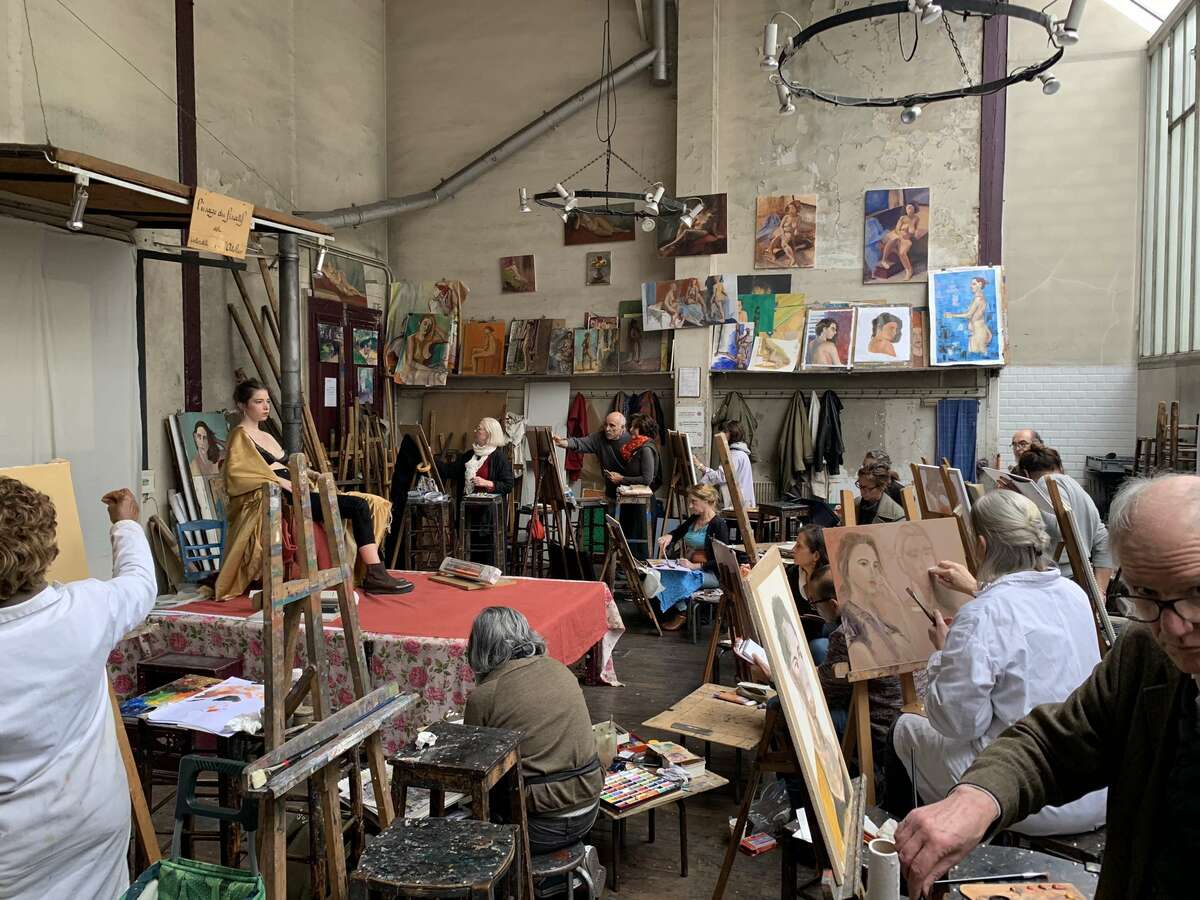 Académie de la Grande Chaumière Atelier dédié au modèle vivant Académie de la Grande Chaumière Atelier dédié au modèle vivant