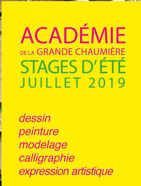 LES STAGES D'ÉTÉ DE LA GRANDE CHAUMIÈRE