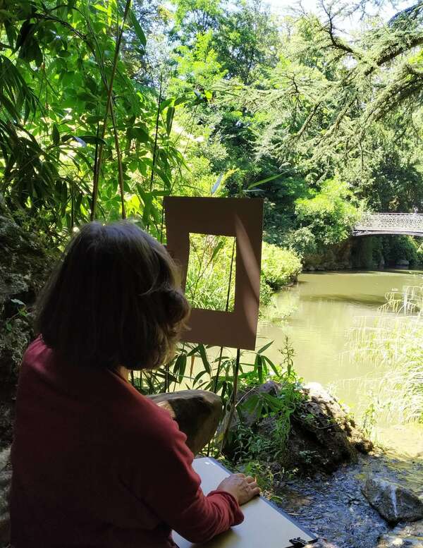Stage Dessiner et peindre les jardins avec Michal Korman