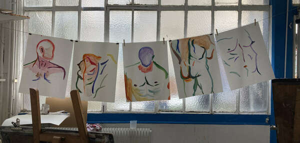 Life Drawing Workshop on July 16 and 17 with Ilan Parienté