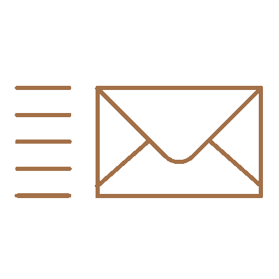 Wired outline 177 envelope send hover flying