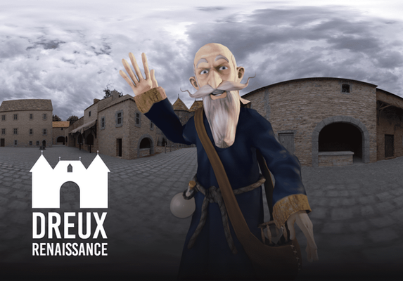 Dreux à la Renaissance : Une appli immersive et ludique dans le patrimoine historique de la ville!