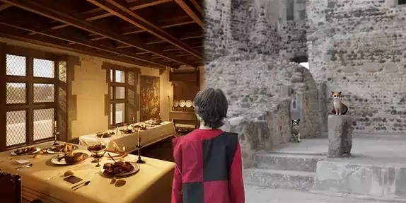 Découvrez le Château de Montrond-les-Bains grâce à la visite en réalité augmentée