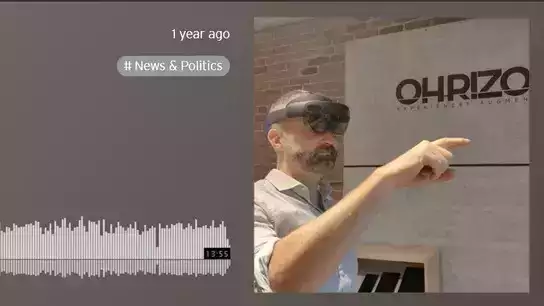 Lionel Guillaume, en audio sur le Lien Multimédia