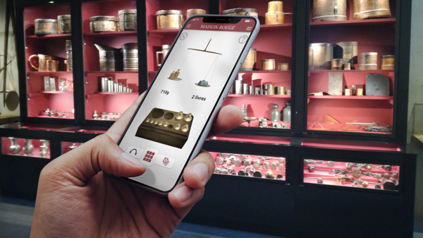 Application de visite au musée Maison Rouge par OHRIZON